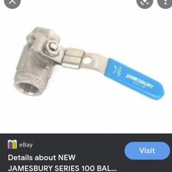 Ball Valve 1/2 Inch SS