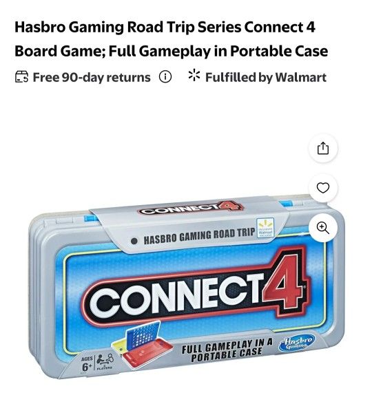 Brand New Connect 4 On The Go. 