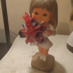 Vintage Buffalo Cheerleader Bobblehead