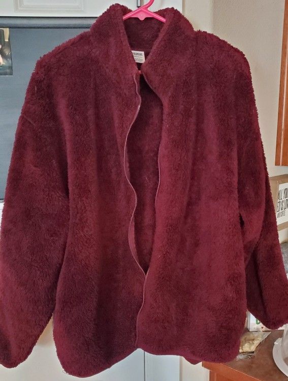 Pink Brand Zip Up Jacket Ladies Size XL- Please Read Description.