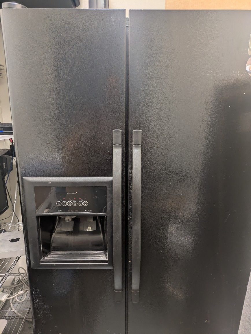 Whirlpool Black Refrigerator