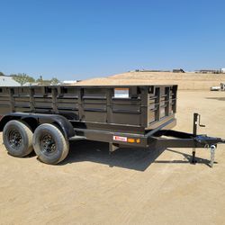 Carson Dump trailer 7 x 12 T/A