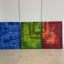 Three paintings - Local Artist