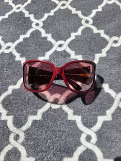 Marc by Marc Jacobs Red Oversized Sunglasses