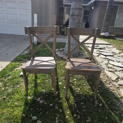 Set of two chairs