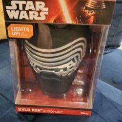 STAR WARS KYLO WREN 3D DECO LIGHT