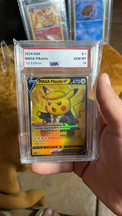 Silly Pokemon card slabs