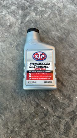 STP High Mileage Oil Treatment + Stop Leak - 15 FL OZ
