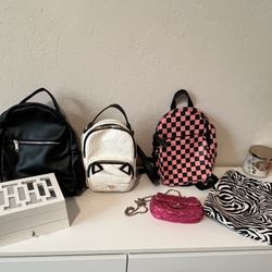 Girls Mini Bags & Jewelry Box