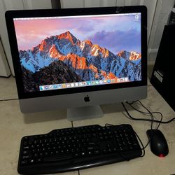iMac Apple Computer 2013 Thin Works Good As Is