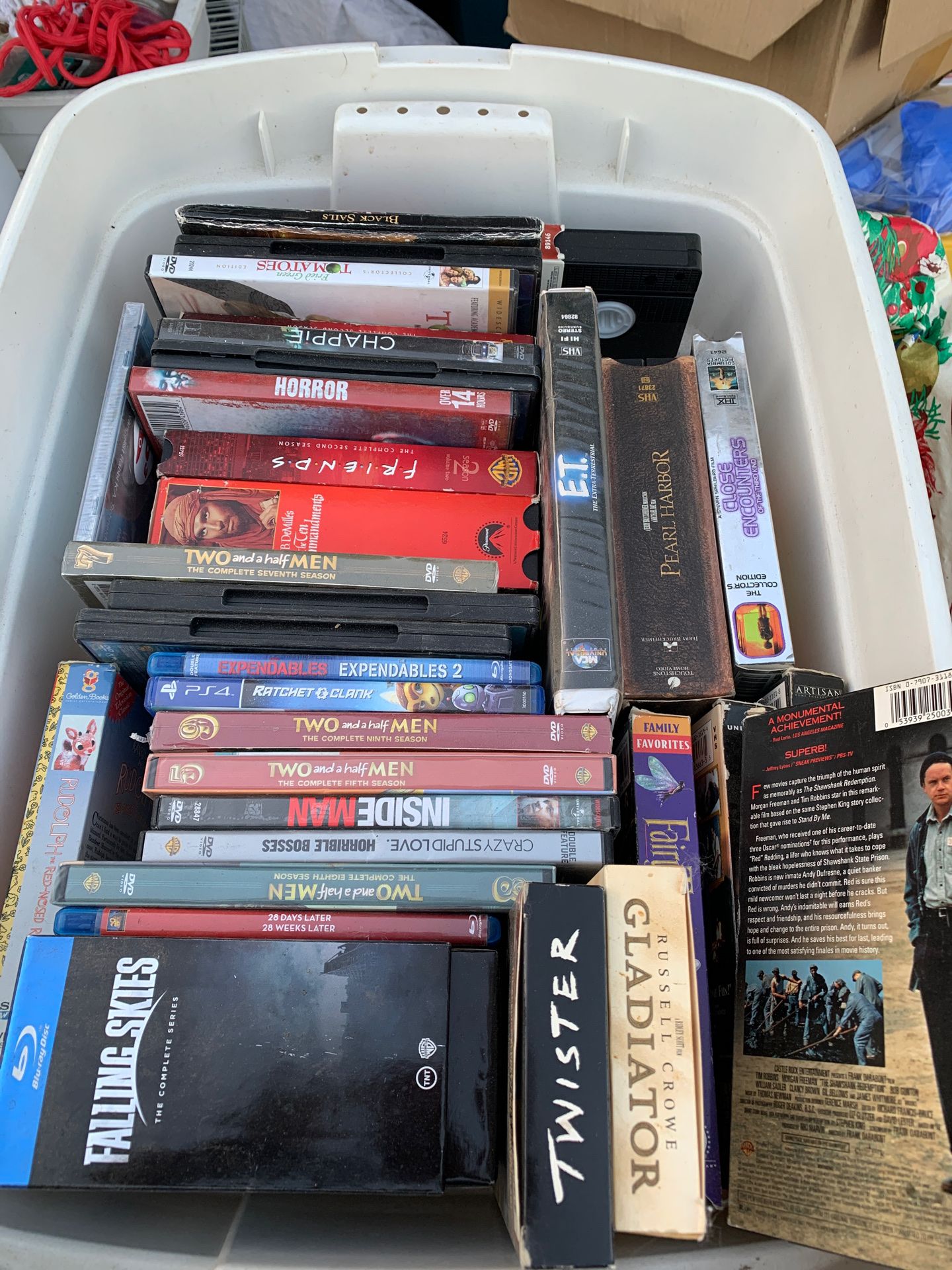 VHS & dvd
