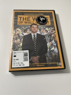 Wolf Of Wall Street DVD New Sealed