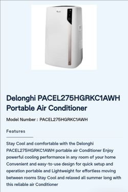 De'Longhi Pinguino Portable Air Conditioner