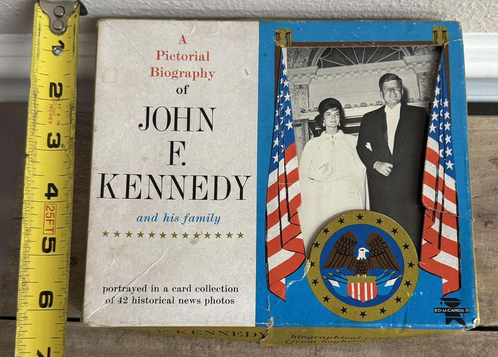 Vintage A Pictorial Biography of John F. Kennedy 42 Historical News Photos in Box $5 for All xox