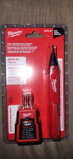 Milwaukee Fuel GFCI Tester Voltage Detector 