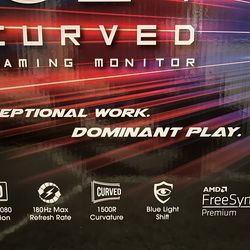 SCEPTRE Curved 180Hz Monitor