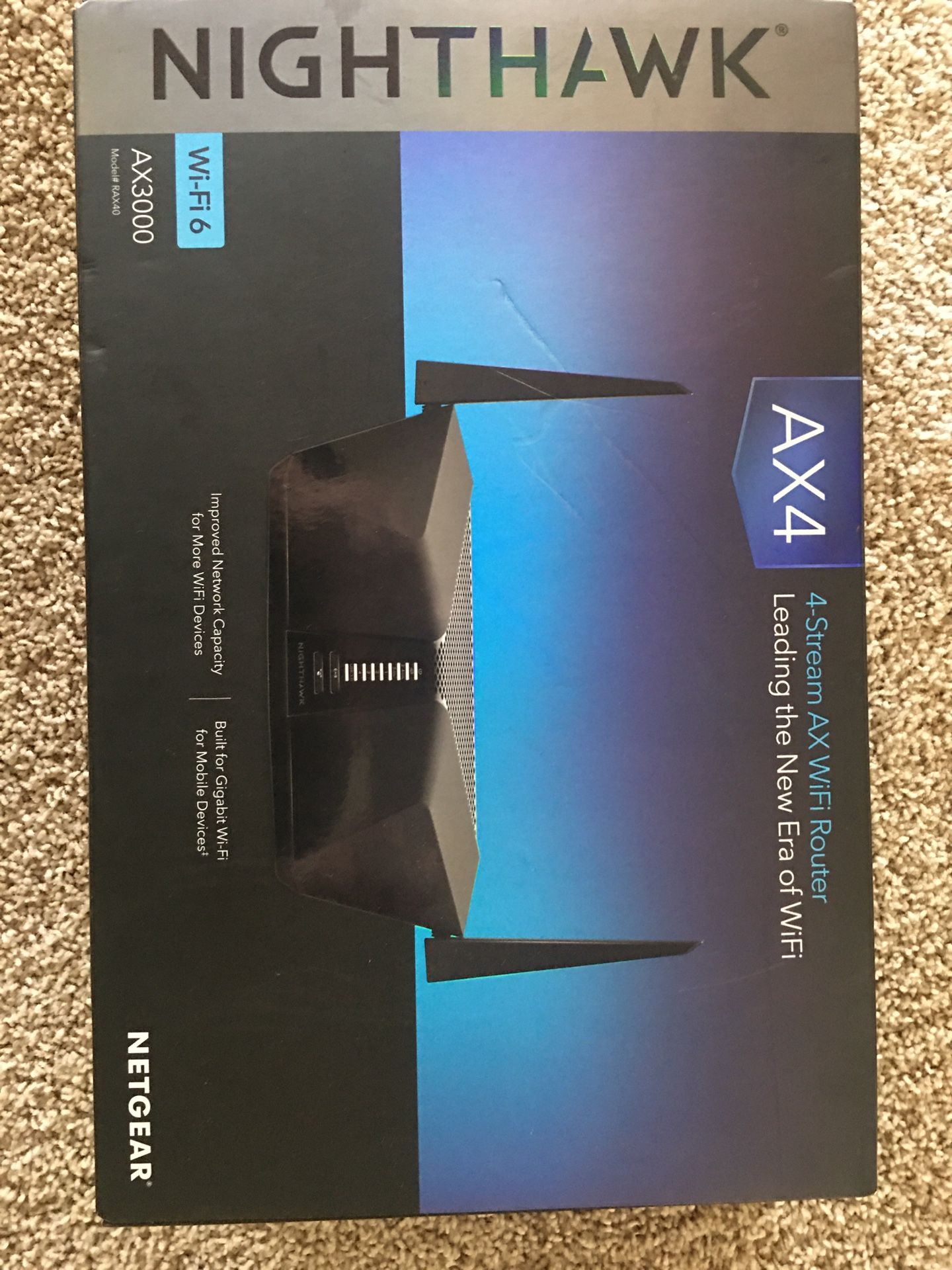 New NETGEAR Nighthawk Wi-Fi 6 Router