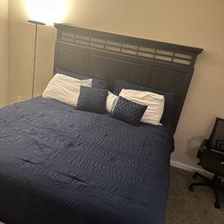 King Bed Including Mattress 