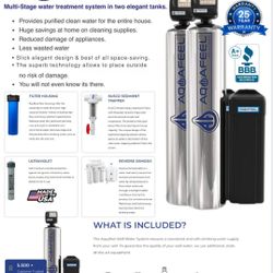 Aquafeel solutions Water Filtrations Systems 