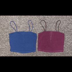 (2) Bungee Camis XS- Aeropostale 