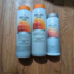 Leisure Time Spa Down, Spa Up, Calcium Booster Simple Spa Care