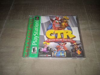 PS1 CIB Greatest Hits PS1 CTR Crash Team Racing (tested)
