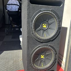 Kicker speaker in box