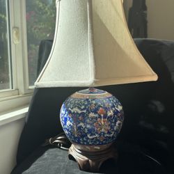 Chinese antique table lamp