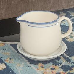 Pittsburg: Ceramic Planter With Saucer (4.25" X 4.5")