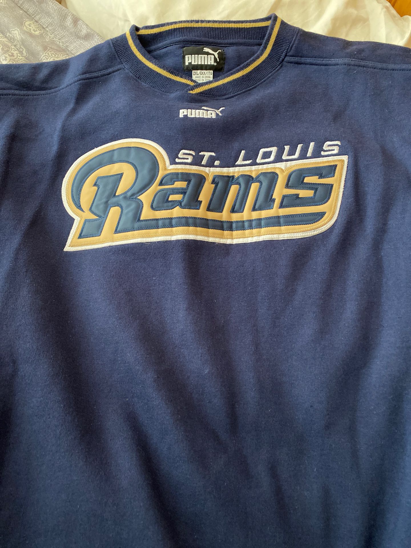 Throwback St. Louis Rams Puma Sweatshirt