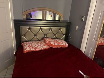 Double queen size bed