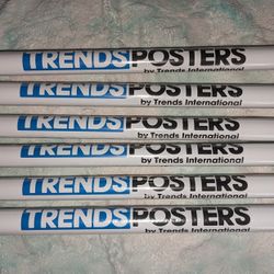 Lot Of 6 Treads International Moana Posters New In Plastic Sealed 