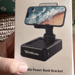Tech glow Phone stand with blue tooth speaker