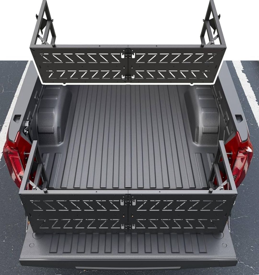 CZmenghe Truck Bed Extender Compatible With 2019-2025 Chevy Silverado GMC Sierra Tailgate Extender Bed Extension Replacement For 2019-2025 Chevy Silve
