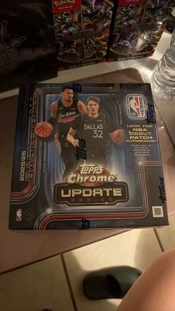 2025/2026 Topps Chrome Update Basketball FACTORY SEALED Mega Box  IN HAND!