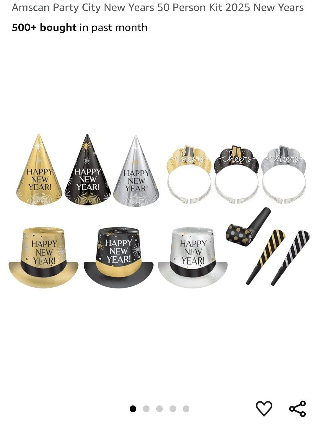 New Years Party Accessories 