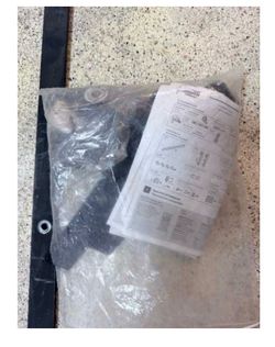 Barn door hardware- used