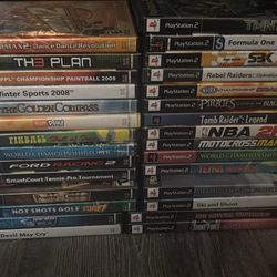 Games for ps2 5$ each or 20$ for 5 games 