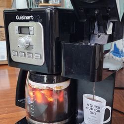 Cuisinart Coffee Maker 12cup Carafe And Sungle Service Keurig Pos