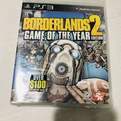 PS3 Borderlands 2 New Sealed 