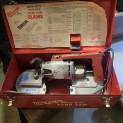 Heavy Duty Milwaukee Portable Band Saw