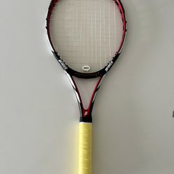 Prince warrior adult tennis racket. Brand new unused grip. 