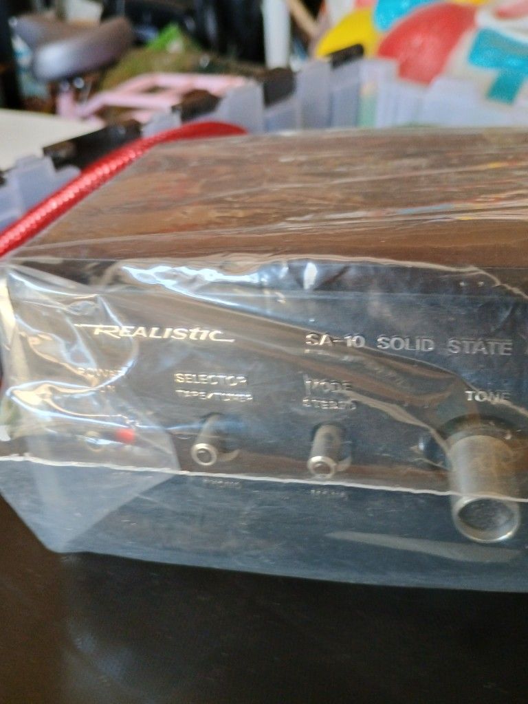Realistic Sa-10 Solid State Stereo Amplifier