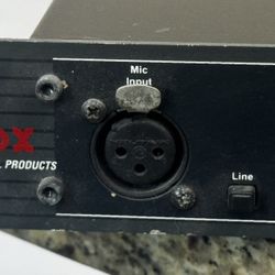The device pictured is a dbx ProVocal Digital Vocal Processor. It's a single-channel, 1U rack-mountable unit designed for shaping vocal