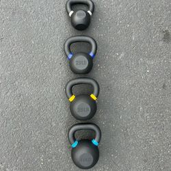 NEW Kettlebells Weight Set Kettle Bell Home Gym Crossfit Olympic Weights 