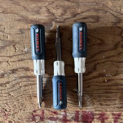 LENOX all In One Screwdrivers Used all (3) For $40.
