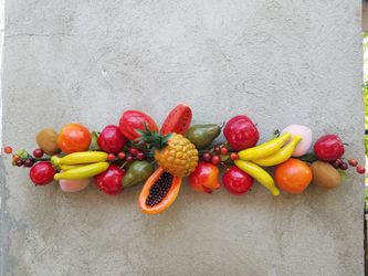 Fruits artificial swag