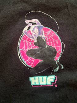 HUF x Marvel Spider-Gwen Ghost-Spider Graphic T-Shirt Black X