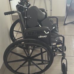 Brand New Drive Medical Wheelchair – Never Used – Foldable w/ Footrests