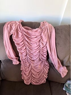 Curvy Sense Pink glittery Dress 2XL
